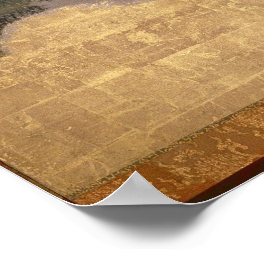 夏の風景 ポスター (角)