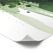 夏の風景 ポスター (角)