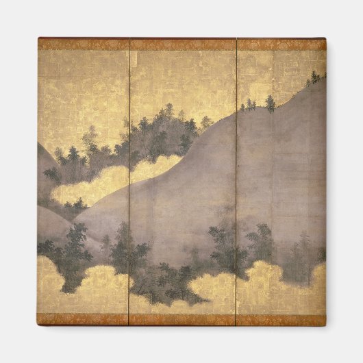 夏の風景 マグネット (正面)