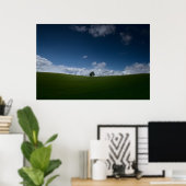 夏の風景(古いリンスレード8355)ポスター ポスター (ホームオフィス)