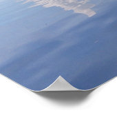 夏の風景(川) ポスター (角)