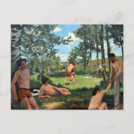 夏の風景、1869年 ポストカード