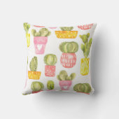 夏の風物詩の鮮やかなポットに可愛いカボチャ クッション (裏面)