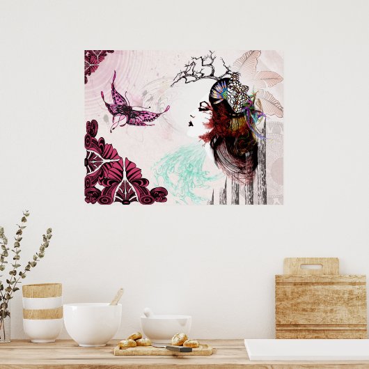 夏の風 ポスター (キッチン)