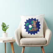 夏の食べ休みに美しい鹿のピザ クッション (椅子)