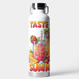 夏の飲み物の明るい色の味 ウォーターボトル