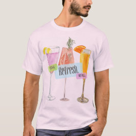 夏の飲み物 Tシャツ