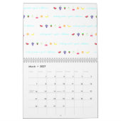 夏の香り カレンダー (3月 2027)