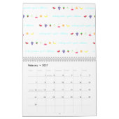 夏の香り カレンダー (2月 2027)