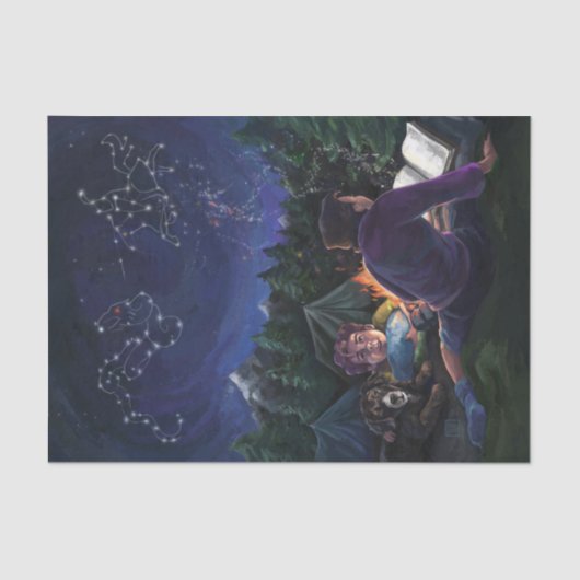 夏の騎士 薄葉紙 (正面)