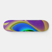 夏の魔法、抽象芸術3Dアート スケートボード (横)