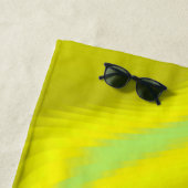 夏の魔法、抽象芸術3Dアート ビーチタオル (インサイチュ)