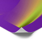 夏の魔法、抽象芸術3Dアート ポスター (角)