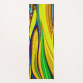 夏の魔法、抽象芸術3Dアート ヨガマット (正面)