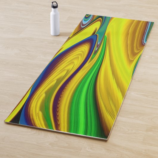 夏の魔法、抽象芸術3Dアート ヨガマット (インサイチュ)