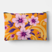 夏の鮮やかフローラ – ドーパミンスタイル- アクセサリーポーチ (裏面)