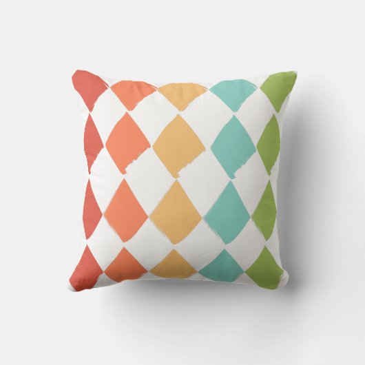 夏の鮮やか色 クッション (裏面)