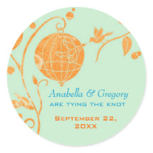 夏の鳥ミントグリーン結婚ズ