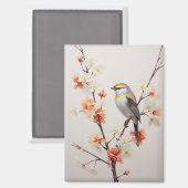 夏の鳥 マグネット (正面/裏面)