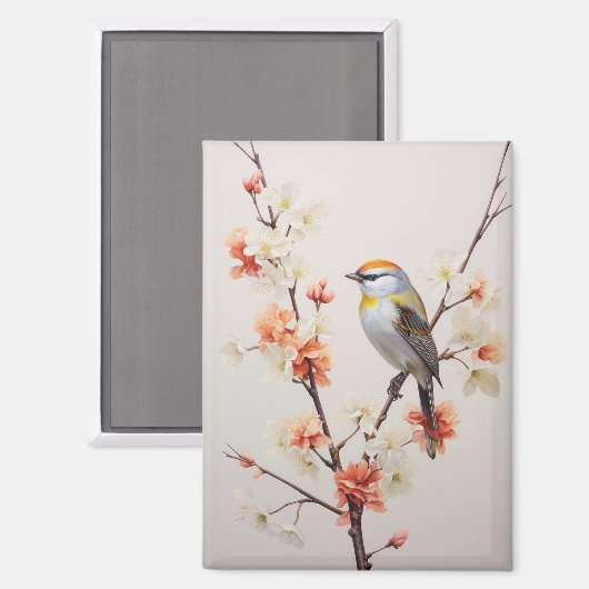 夏の鳥 マグネット (正面/裏面)