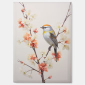 夏の鳥 マグネット (正面)