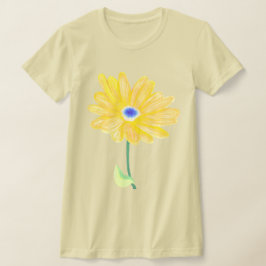 夏の黄色い花 Tシャツ