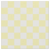 夏の黄色と白のチェッカーボードパターン ファブリック (クローズアップ)