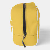 夏の黄色のカスストライプのタマイズ可能な名前 ドップキット (右)