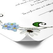 夏の60名のゲスト結婚Quaker's – 青、白 ポスター (角)