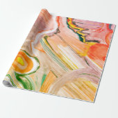 夏の70代キャンディおもしろいギフトラップ ラッピングペーパー (アンロールド)