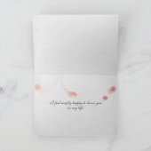 夏の《植物》百日草フレンドシップカード カード (内部)