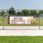 夏のBBQクックアウト 横断幕 (インサイチュ)