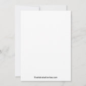 夏のBBQ招待状 招待状 (裏面)