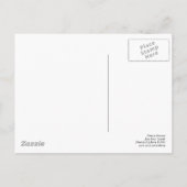 夏のBWの木 ポストカード (裏面)