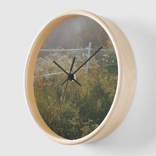 夏のHalsingland 壁時計 (傾斜)