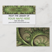 夏のHumメディパーソナライズされたアカード 名刺 (正面/裏面)