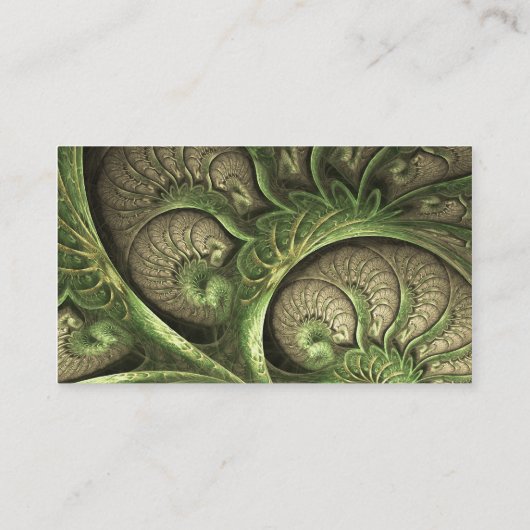 夏のHumメディパーソナライズされたアカード 名刺 (裏面)