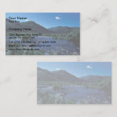 夏のKodiak流れそして山 名刺 (正面/裏面)