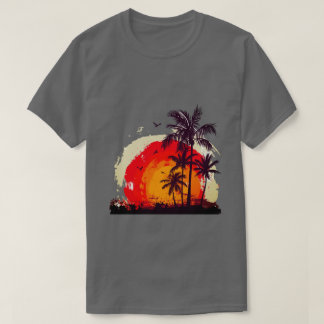 夏のTシャツデザイン Tシャツ