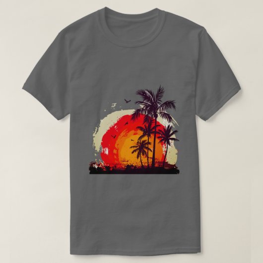 夏のTシャツデザイン Tシャツ (デザイン正面)