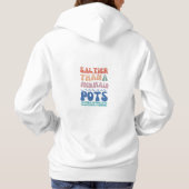 夏のTシャツ パーカ (裏面)