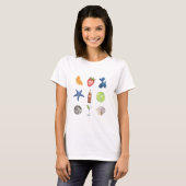夏のTシャツ(美) Tシャツ (正面フル)