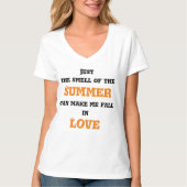 夏のTシャツ Tシャツ (正面)