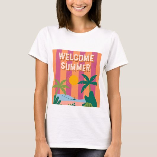 夏のTシャツ Tシャツ (正面)