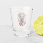 夏のtouch:ベビー象 ショットグラス (裏面)