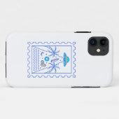 夏のUfo侵略切手 Case-Mate iPhoneケース (裏面(横))