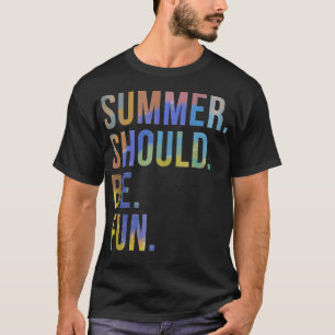 夏はおもしろいヴィンテージレインボーTieDye夏 Tシャツ