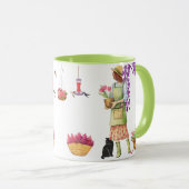 夏はお気に入りの私の季節 マグカップ (正面右)