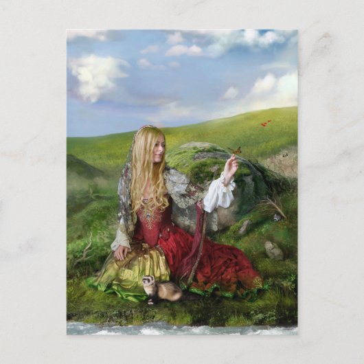 夏はがきクイーン ポストカード (正面)