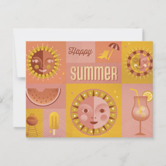 夏はがき ポストカード